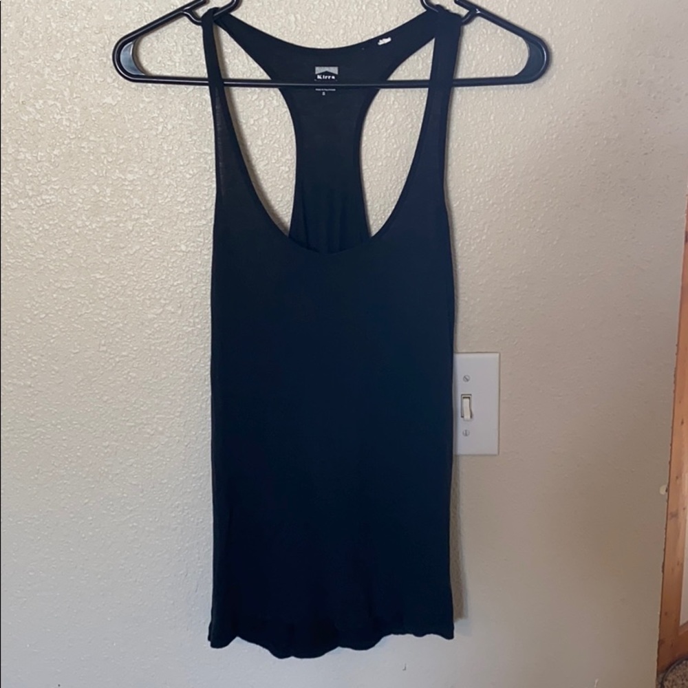 Racer-back tank top
